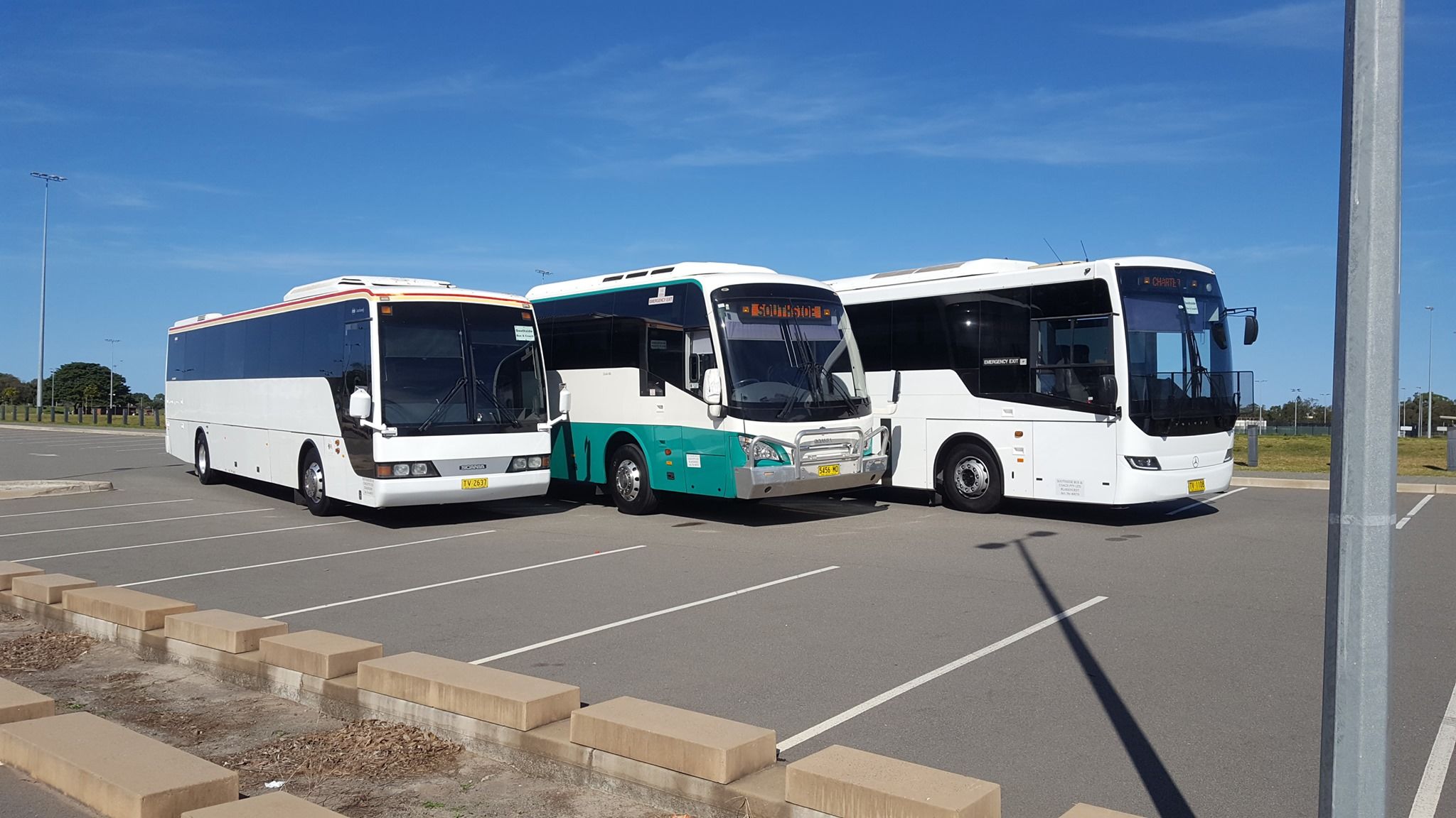 Seat Belted, Air Conditioned Coaches